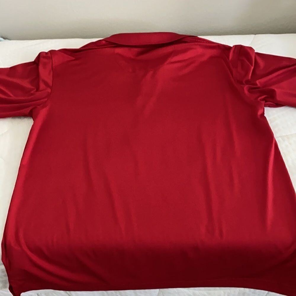 Pebble Beach Red Golf Polo M - Picture 4 of 9
